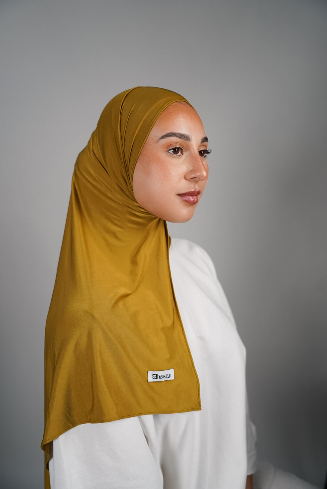 Hijab Jersey Liquid - Moutarde ( pré commande - 15 jours )